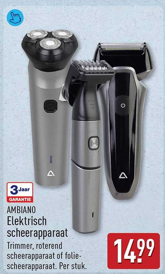 AMBIANO Elektrisch scheerapparaat