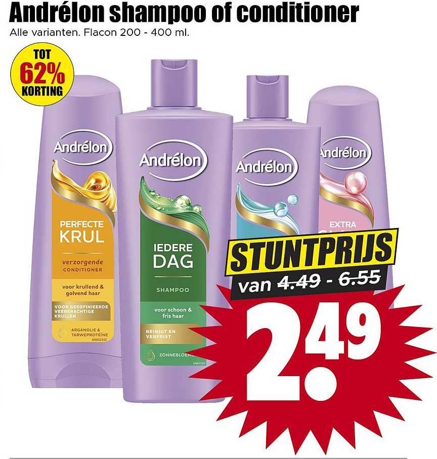 Andrélon shampoo of conditioner