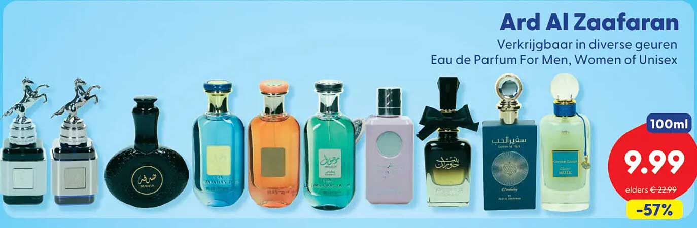 Ard Al Zaafaran Eau de Parfum For Men, Women of Unisex 100ml -57%