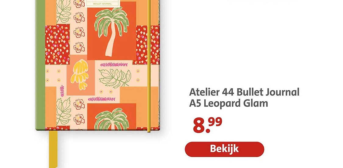 Atelier 44 Bullet Journal A5 Leopard Glam
