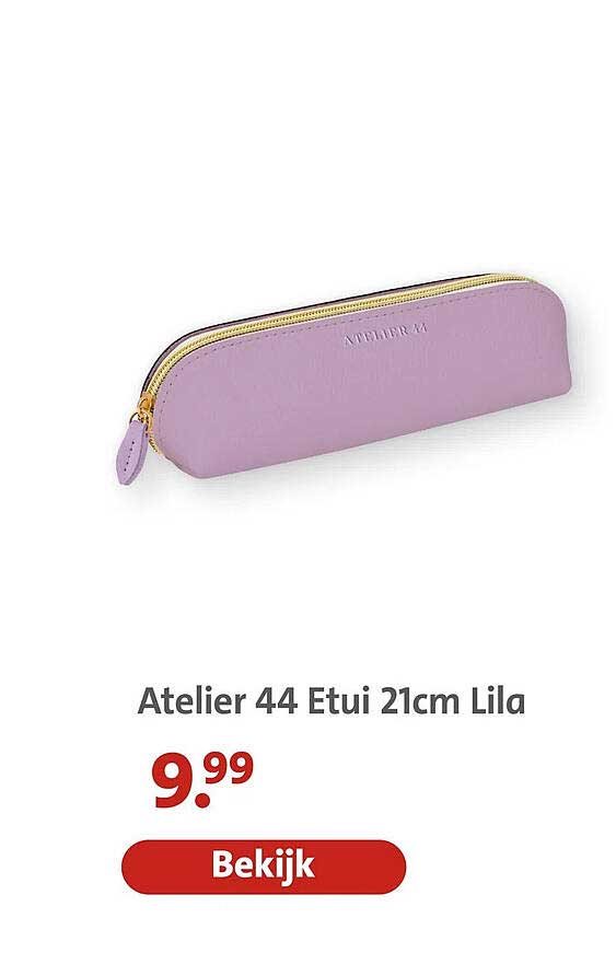 Atelier 44 Etui 21cm Lila