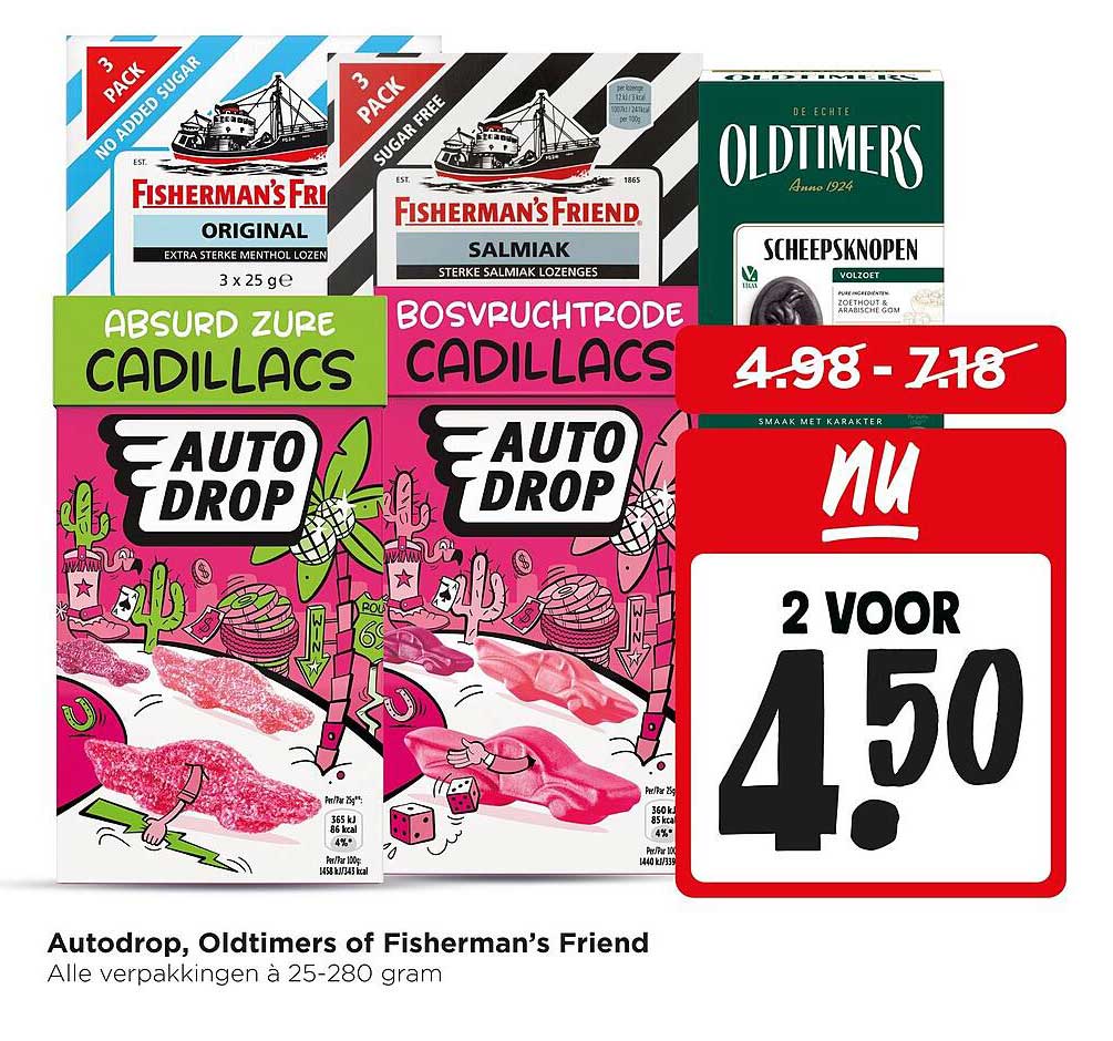 Autodrop, Oldtimers of Fisherman’s Friend