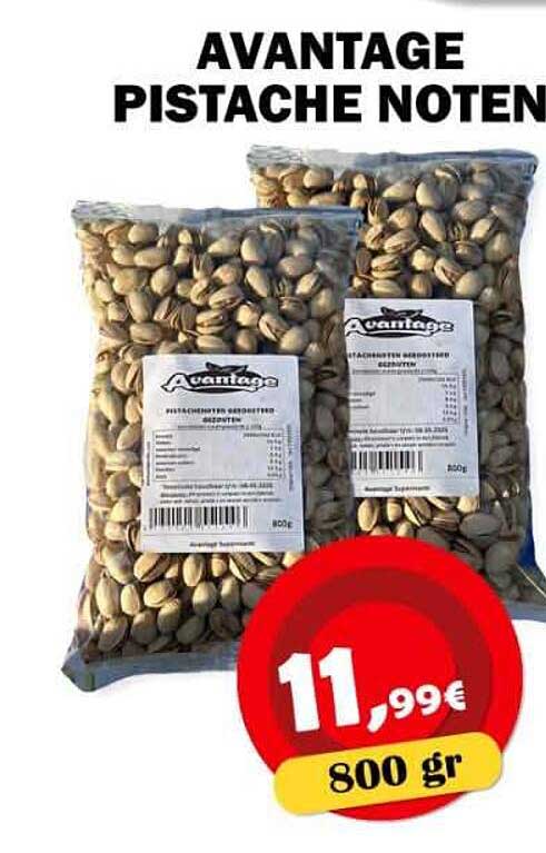 AVANTAGE PISTACHE NOTEN