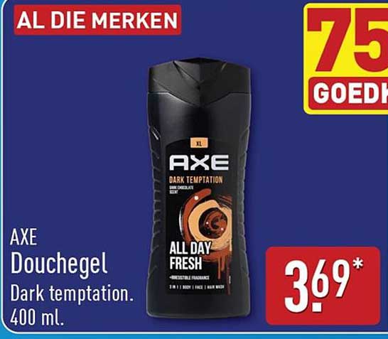 AXE Douchegel Dark temptation. 400 ml.