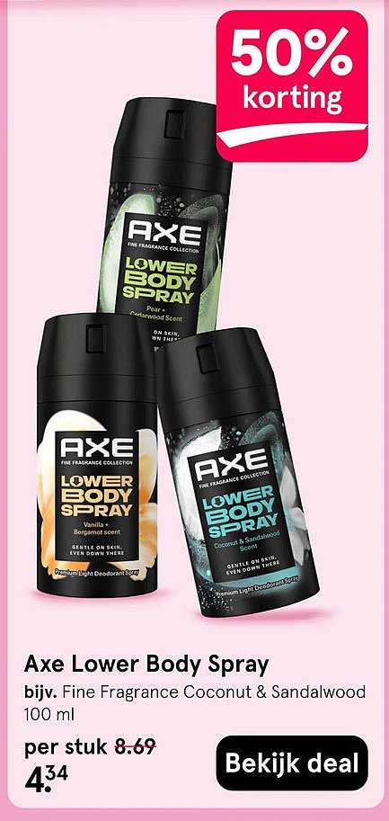 Axe Lower Body Spray
