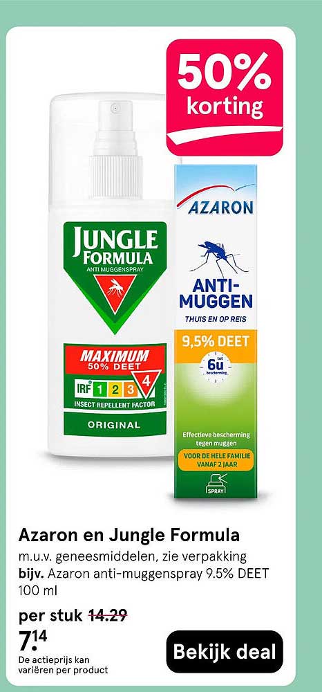 Azaron en Jungle Formula
