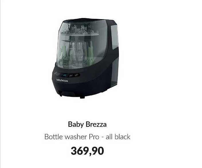Baby Brezza Bottle washer Pro - all black