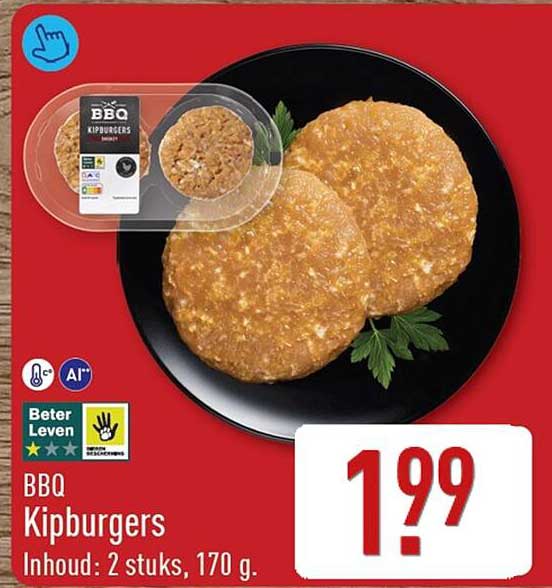 BBQ Kipburgers