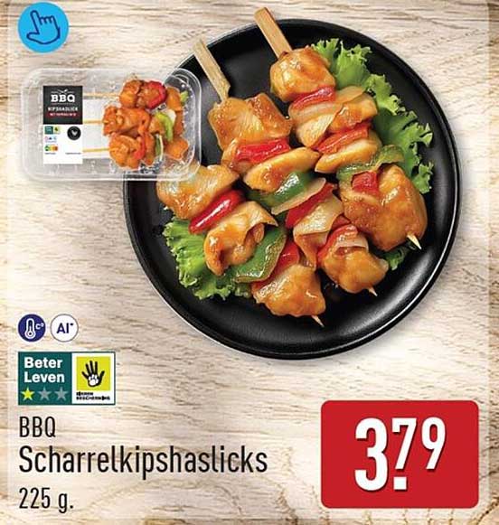 BBQ Scharrelkipshaslicks