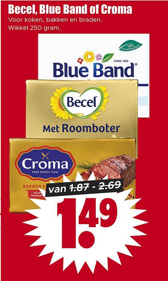 Becel, Blue Band of Croma