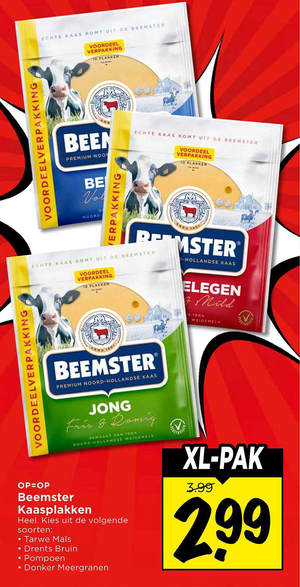 Beemster Kaasplakken XL-pak