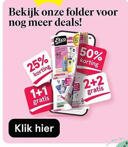 Bekijk onze folder voor nog meer deals!