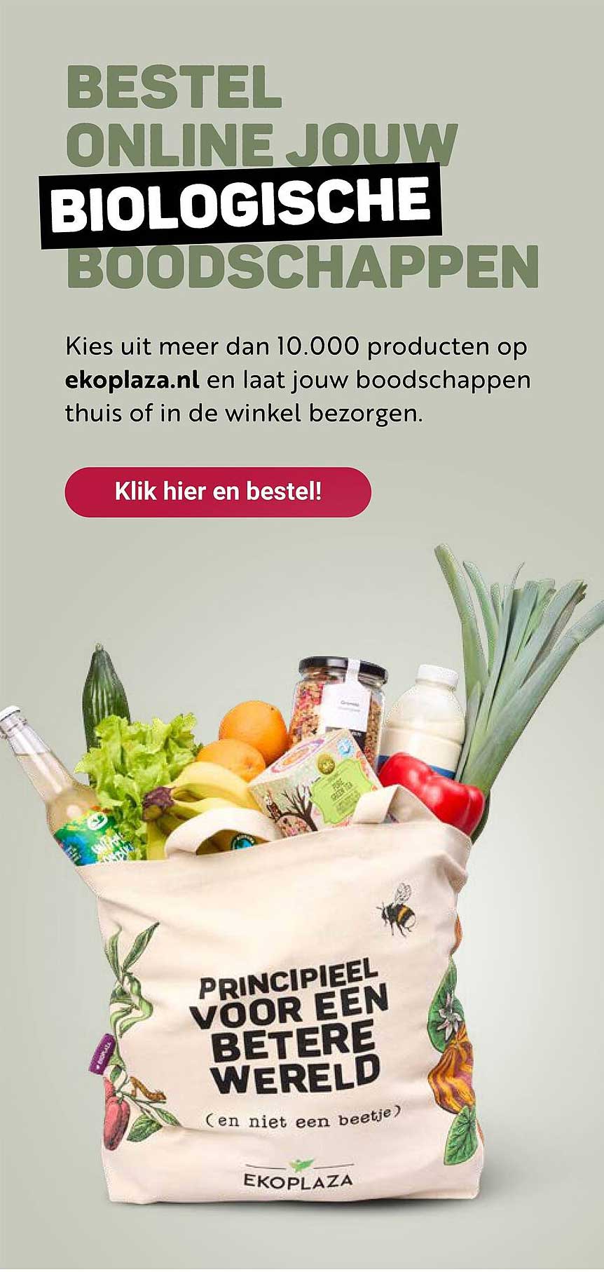 Bestel online jouw biologische boodschappen