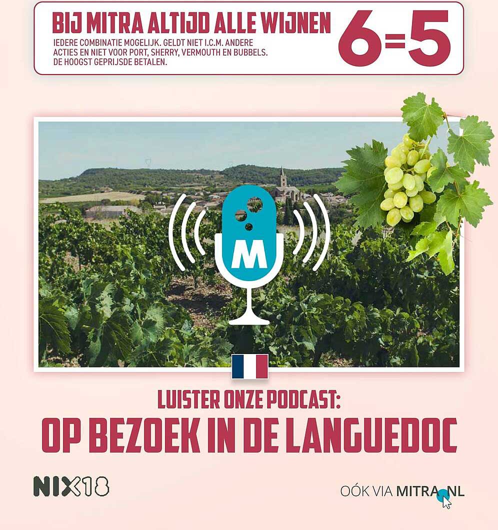 BIJ MITRA ALTIJD ALLE WIJNEN 6=5