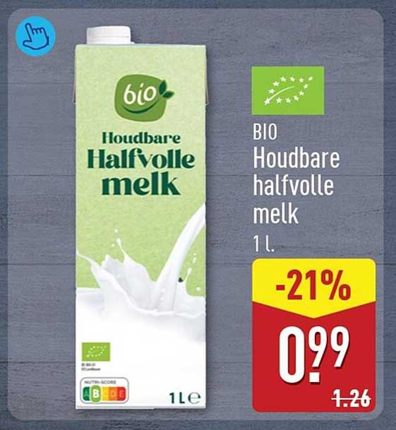 BIO Houdbare halfvolle melk 1 L
