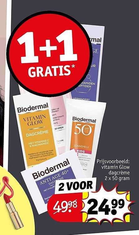 Biodermal 1+1 GRATIS*