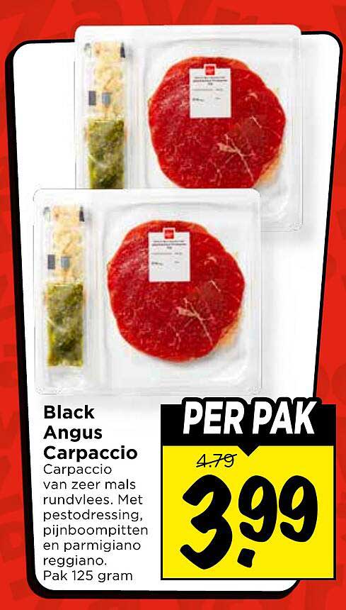 Black Angus Carpaccio