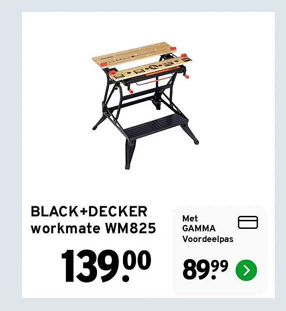BLACK+DECKER workmate WM825