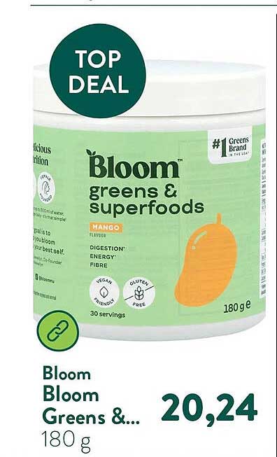 Bloom Bloom Greens &... 180 g