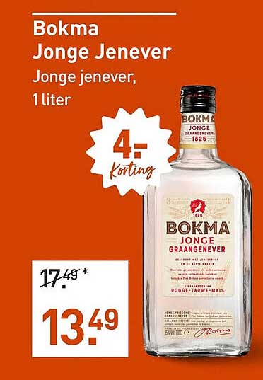 Bokma Jonge Jenever