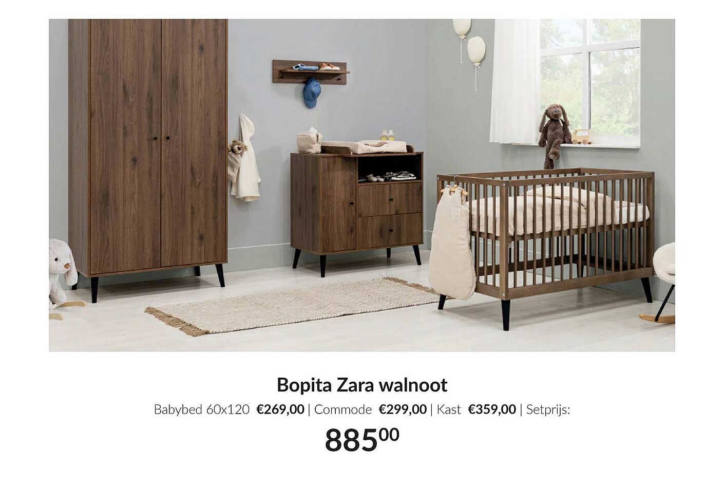 Bopita Zara walnoot