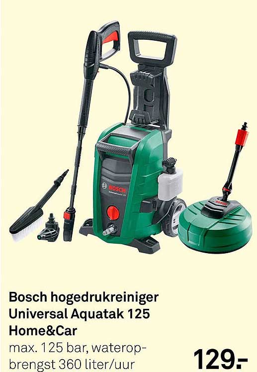 Bosch hogedrukreiniger Universal Aquatak 125 Home&Car