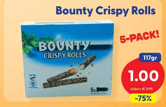 Bounty Crispy Rolls 5-pack