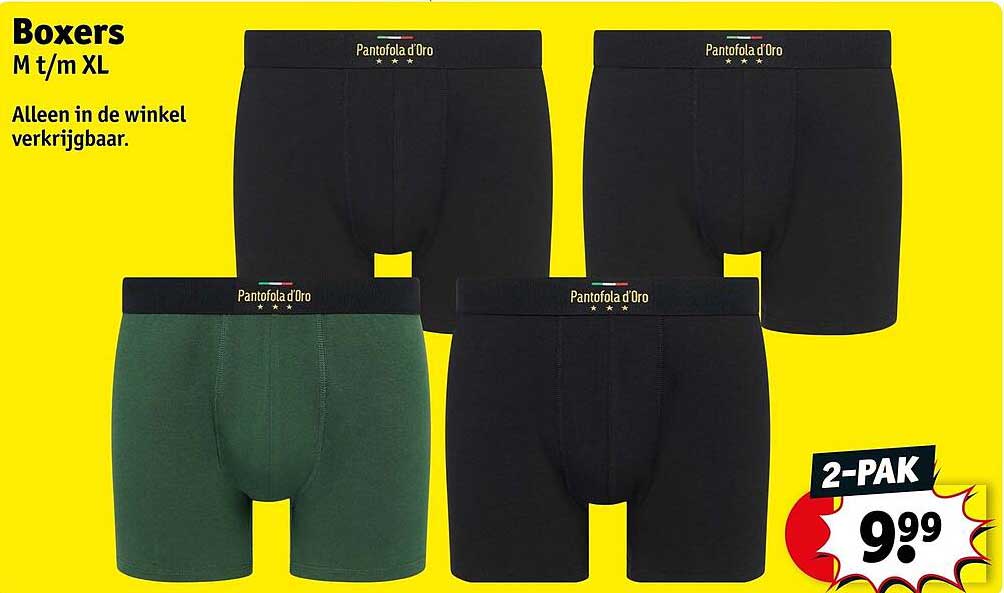 Boxers M t/m XL