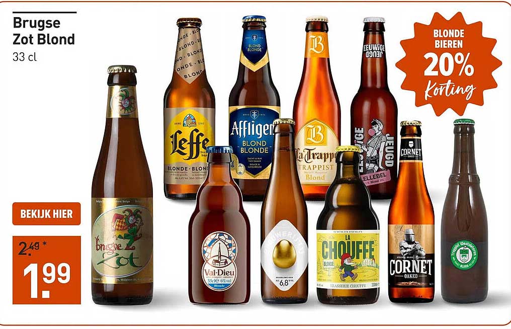 Brugse Zot Blond 33 cl