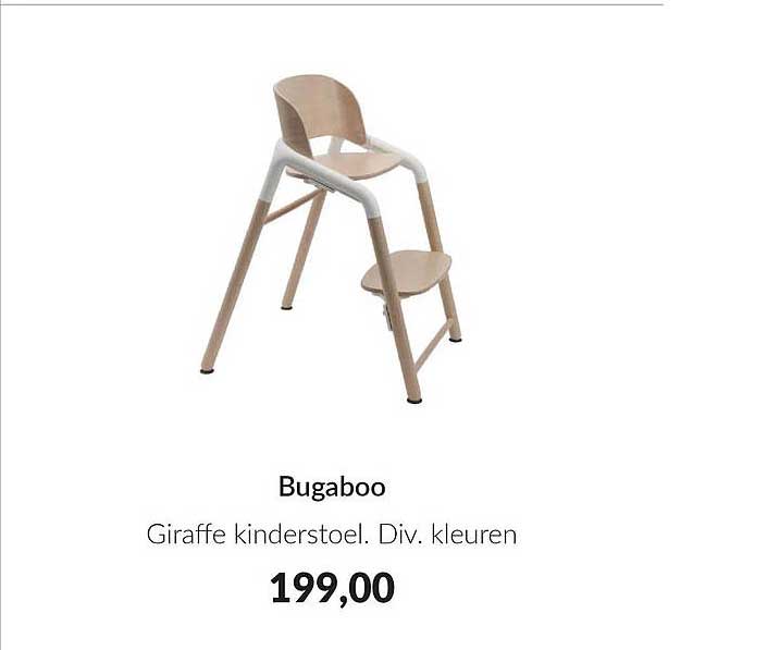 Bugaboo Giraffe kinderstoel. Div. kleuren