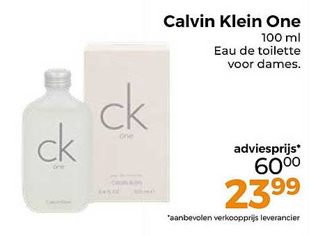 Calvin Klein One 100 ml Eau de toilette voor dames