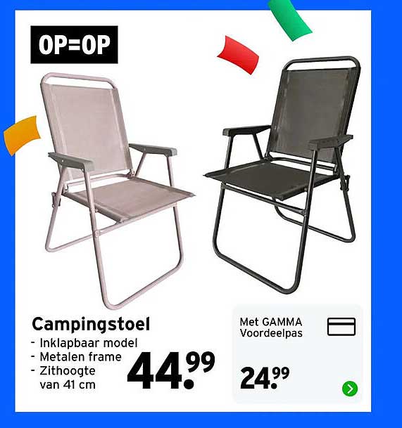 Campingstoel OP=OP