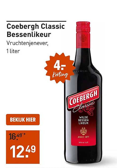 Coebergh Classic Bessenlikeur