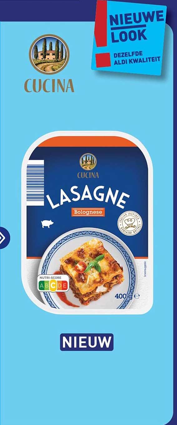 Cucina Lasagne Bolognese NIEUW