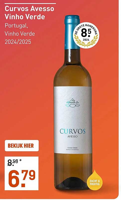 Curvos Avesso Vinho Verde Portugal, Vinho Verde 2024/2025