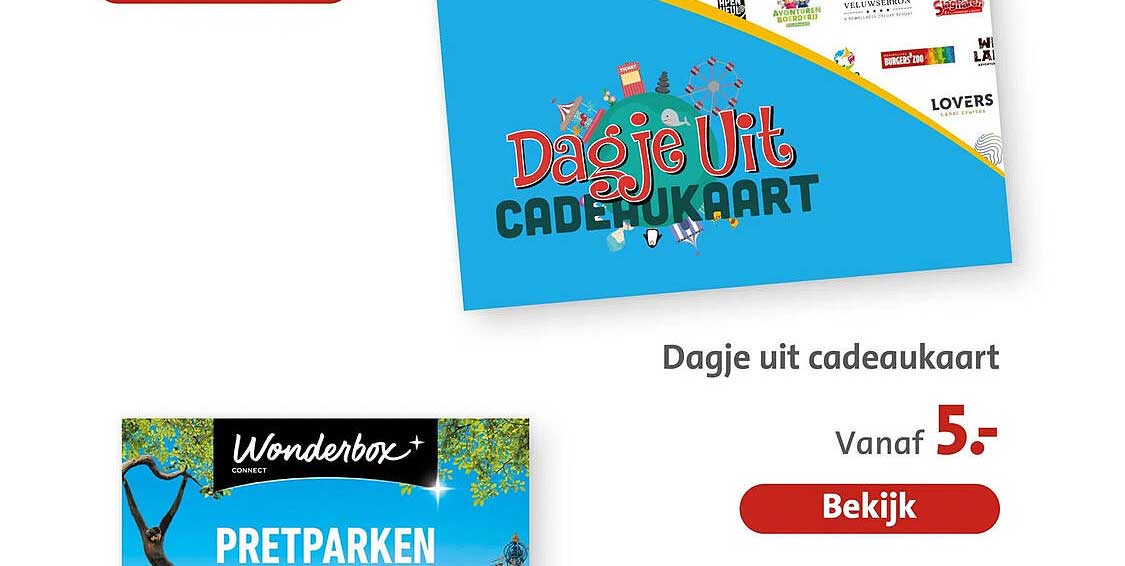 Dagje uit cadeukaart