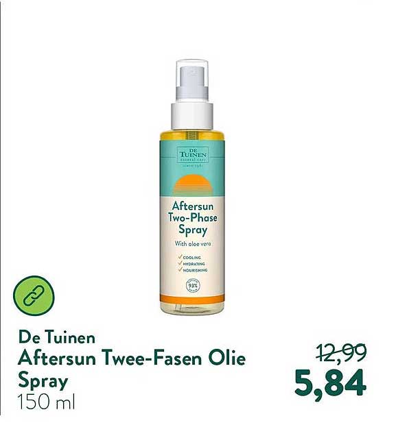 De Tuinen Aftersun Twee-Fasen Olie Spray 150 ml