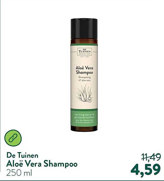 De Tuinen Aloë Vera Shampoo