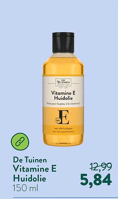De Tuinen Vitamine E Huidolie