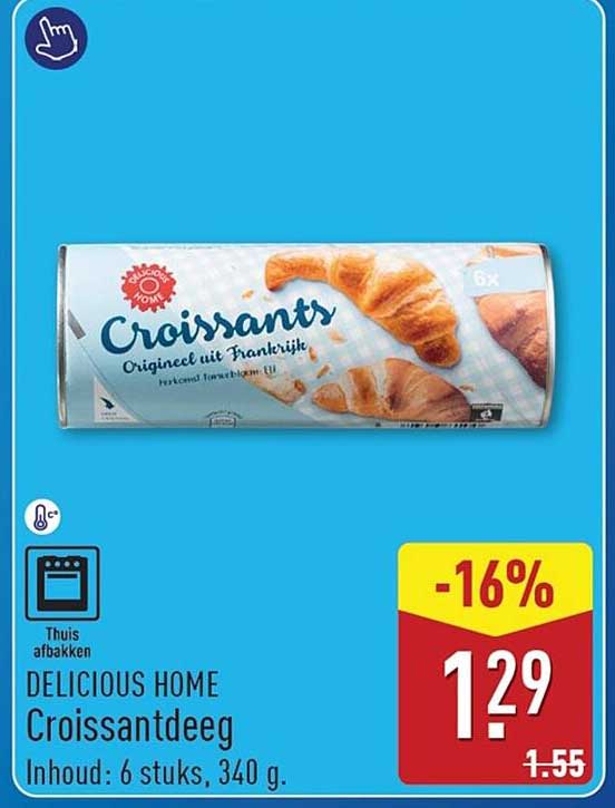 DELICIOUS HOME Croissantdeeg