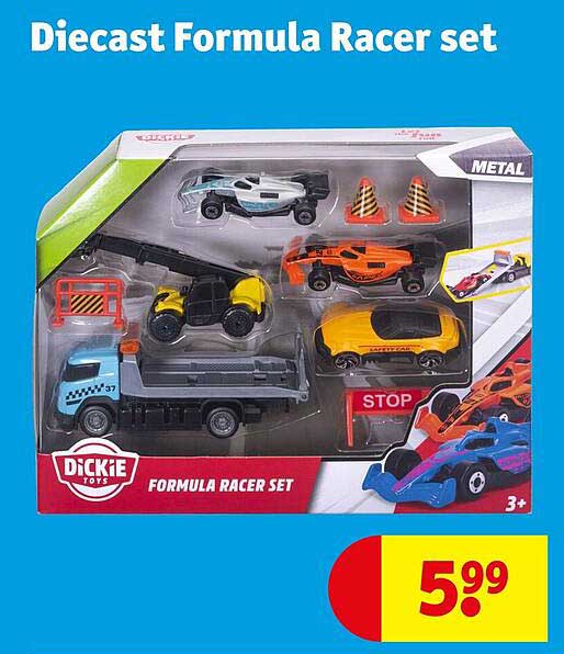 Diecast Formula Racer set