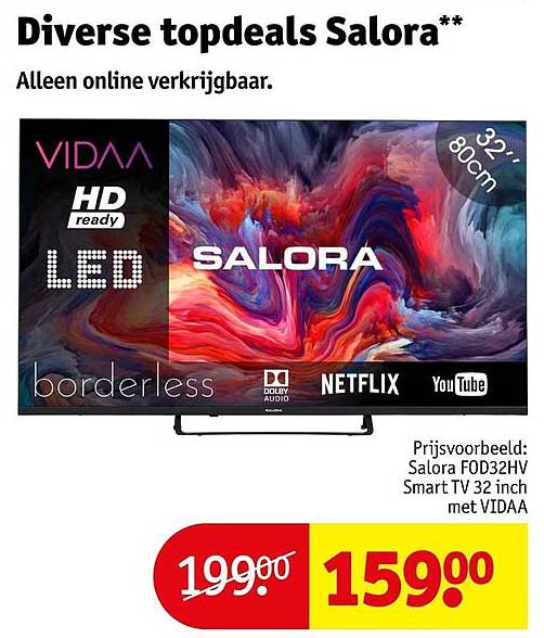 Diverse topdeals Salora**