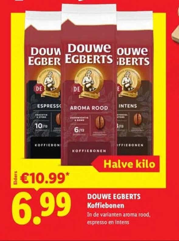 DOUWE EGBERTS Koffiebonen Halve kilo