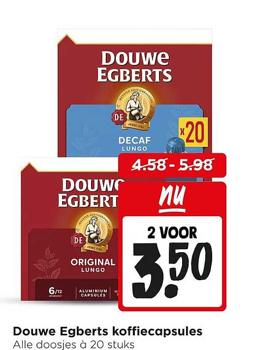 Douwe Egberts koffiecapsules