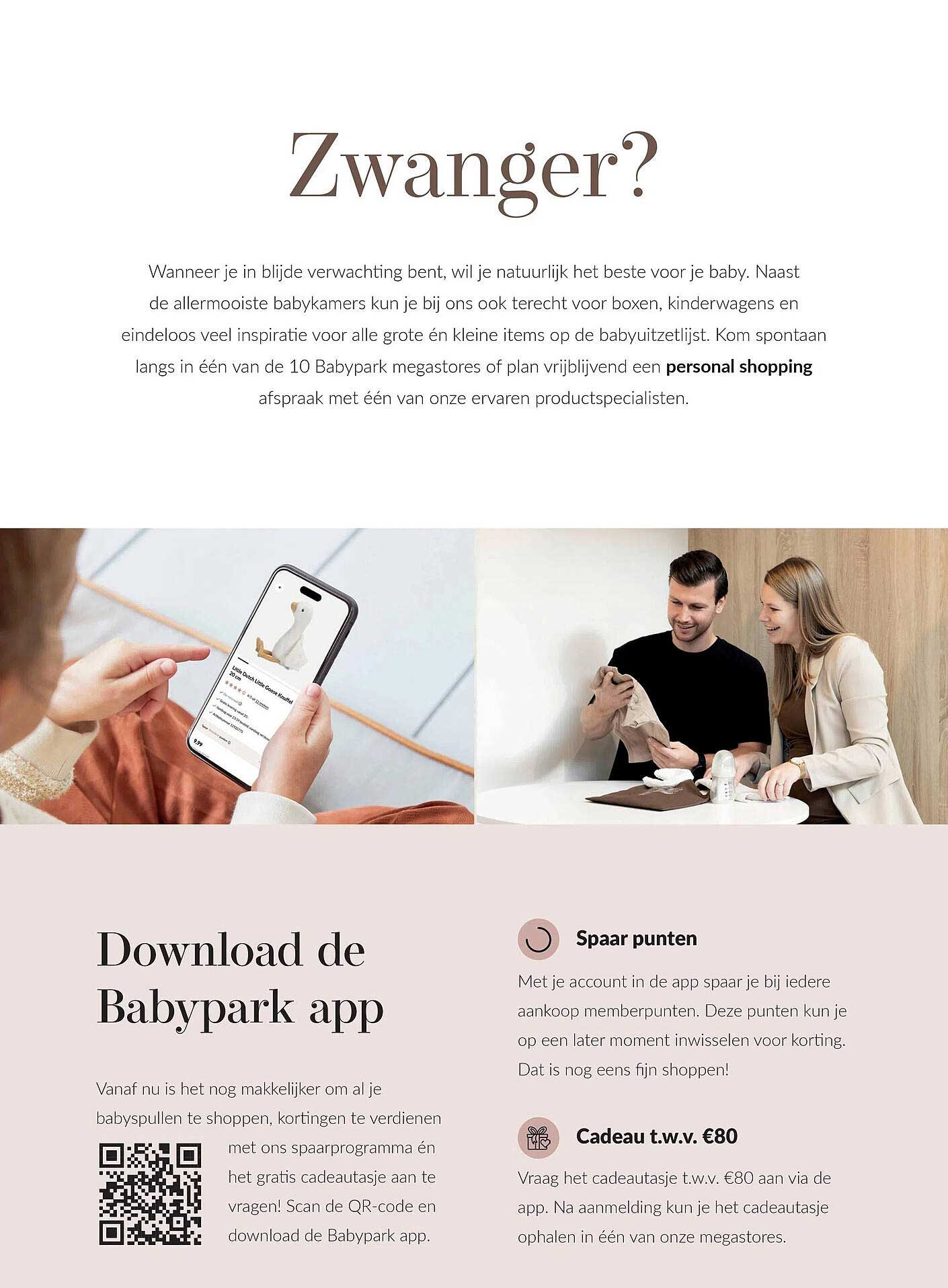 Download de Babypark app