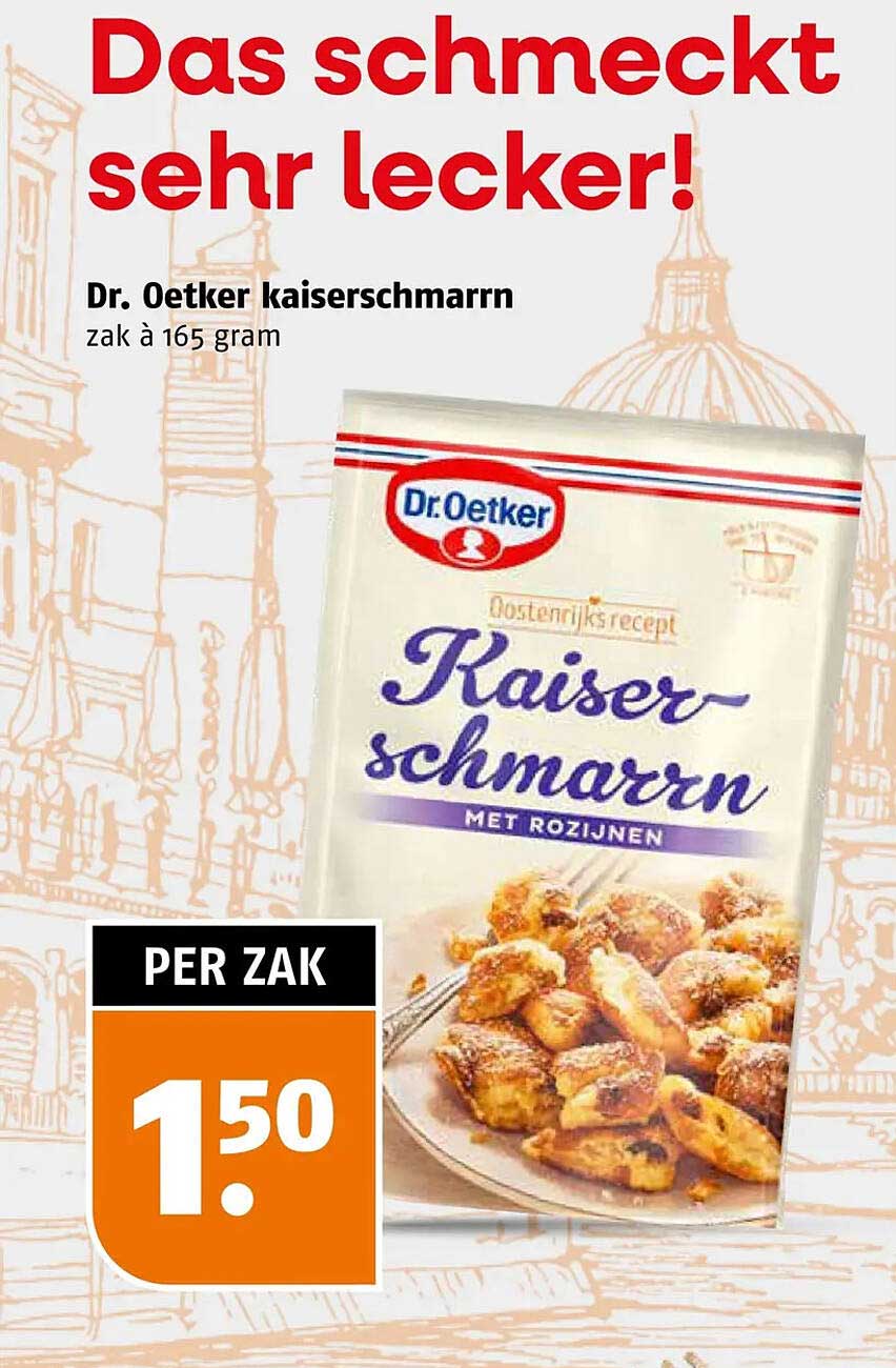 Dr. Oetker kaiserschmarrn zak à 165 gram