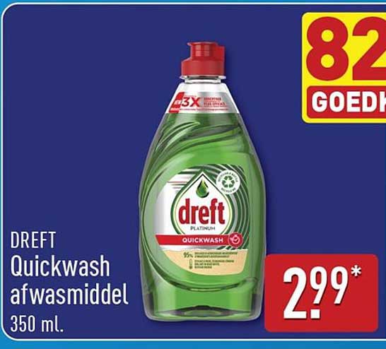DREFT Quickwash afwasmiddel 350 ml.