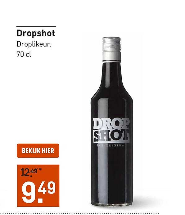 Dropshot Droplikeur, 70 cl