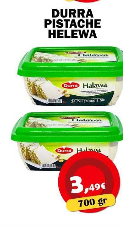 DURRA PISTACHE HELEWA