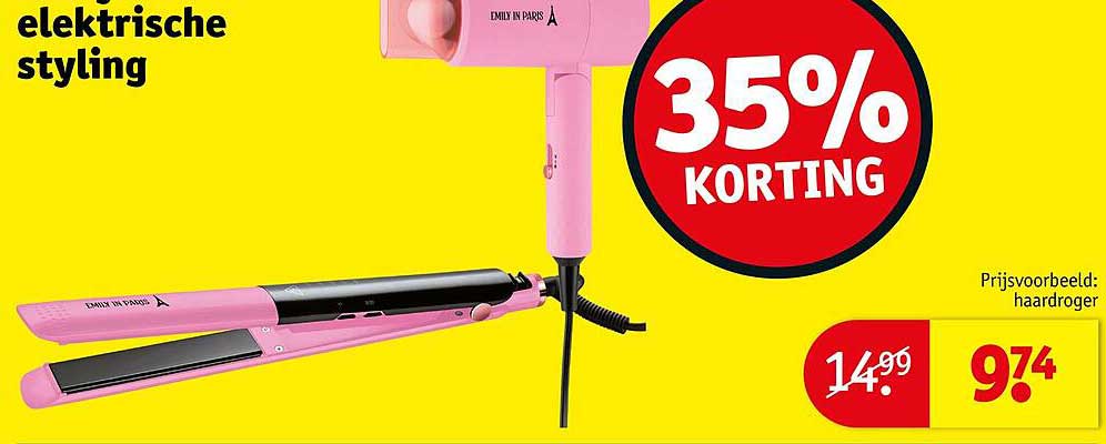 elektrische styling 35% KORTING